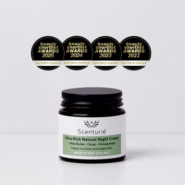 Award-winning best natural night cream by Scenturie