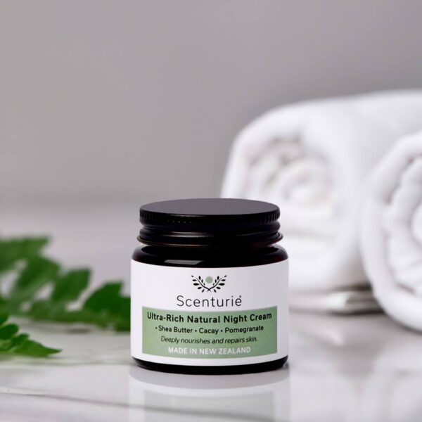 Scenturie Ultra-Rich Natural Night Cream for dry ageing skin NZ