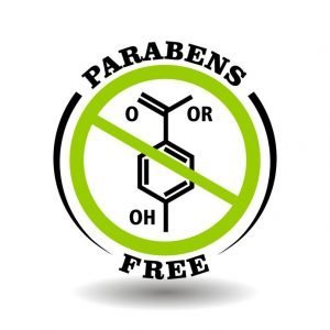 Parabens Free for natural packaging