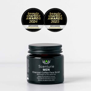Men's Charcoal Coffee Face Scrub 2025 comp
