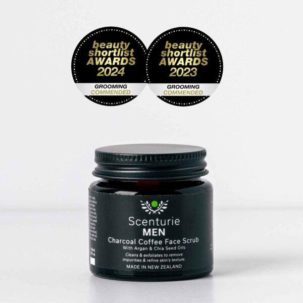 Men's Charcoal Coffee Face Scrub 2025 comp