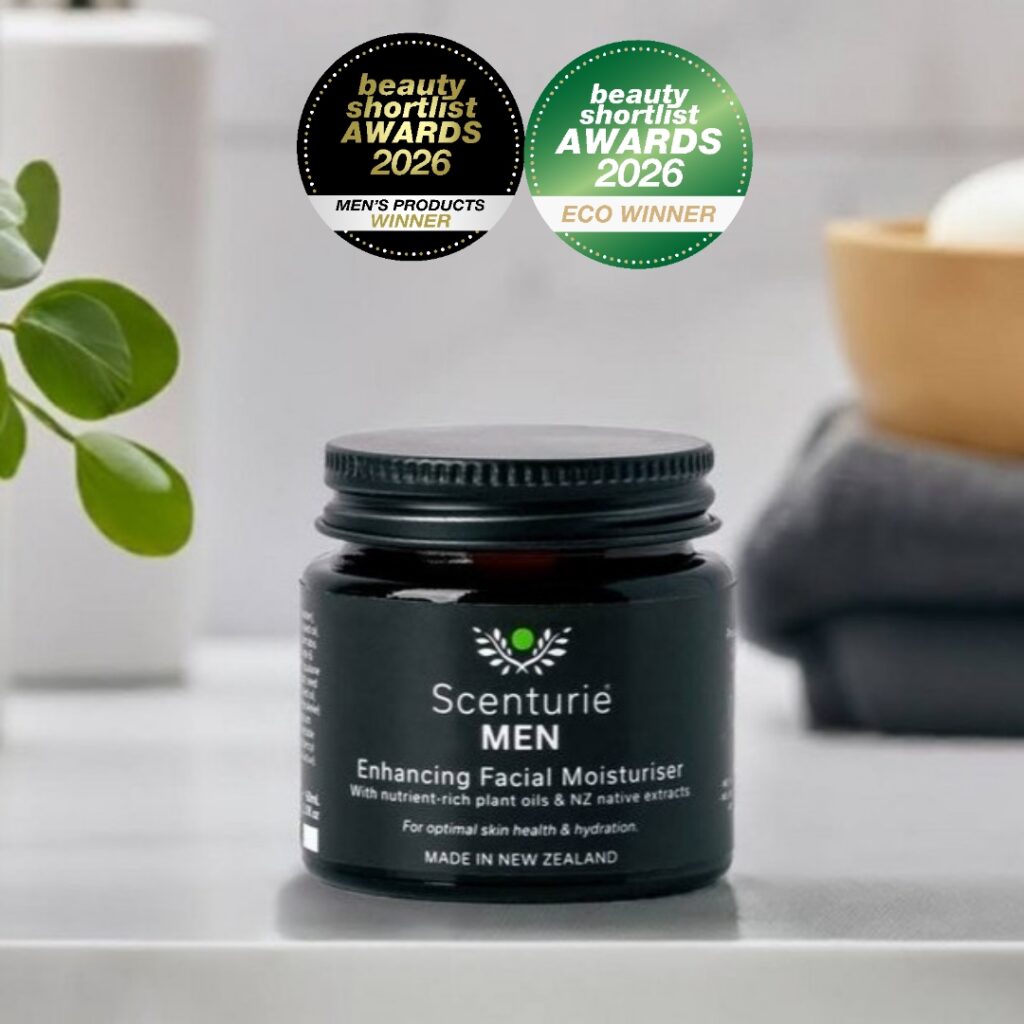Image of Scenturie Men's Enhancing Facial Moisturiser with Beauty Shortlist Award-winning Logos 2026