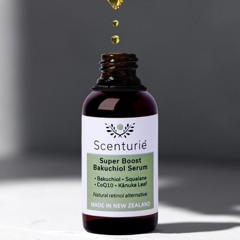 Scenturie Super Boost Bakuchiol Serum with CoQ10 and NZ Kānuka Oil for anti-ageing