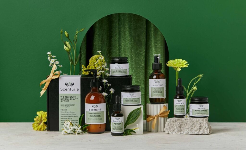 Scenturie Natural Skincare Gift Sets for Her. Award-winning, full-sized pro-ageing rituals handcrafted in New Zealand. 100% Vegan & Cruelty-Free.
