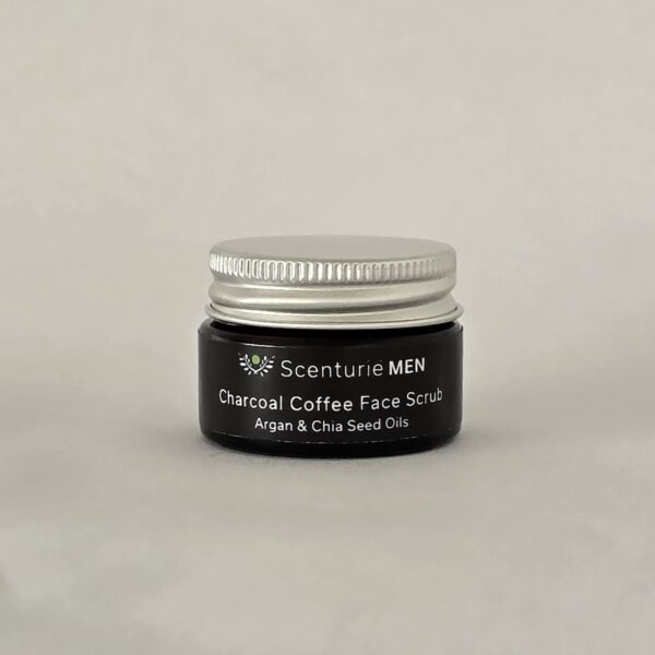 Mens Charcoal Coffee Face Scrub mini