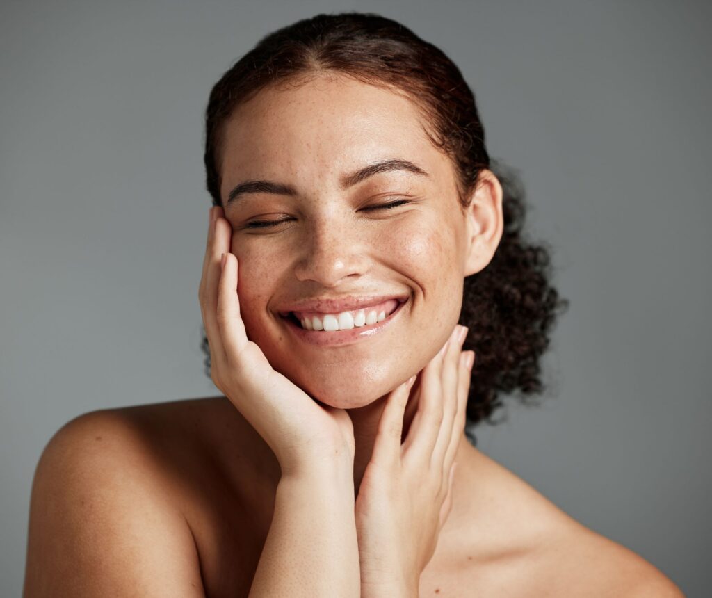 glowing healthy complexion