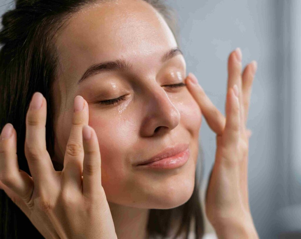 Cleansing face