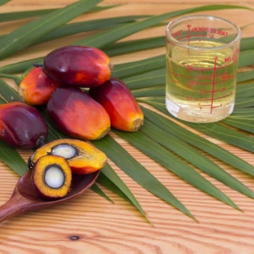 Palm oil fruit bunches, the source of palm oil, highlighting Scenturie's commitment to being free from unsustainable palm oil.