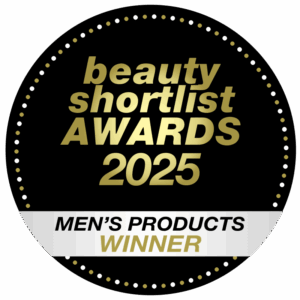 2025 International Beauty Shortlist Awards Men's Product Winner Scenturie Natural Skincare
