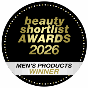 2026 International Beauty Shortlist Awards Men's Product Winner Scenturie Natural Skincare